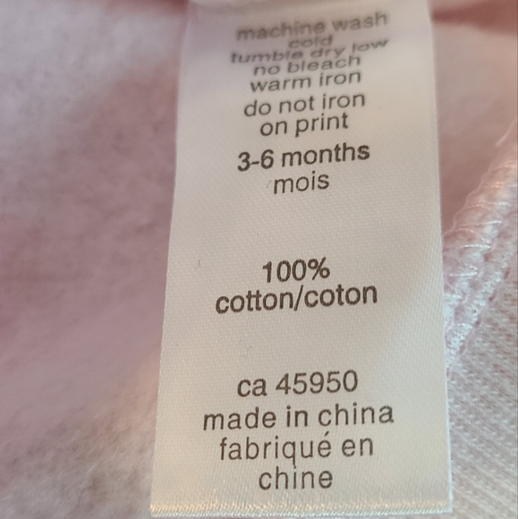 NWT light pink crew neck sweatshirt - Picture 2 of 4